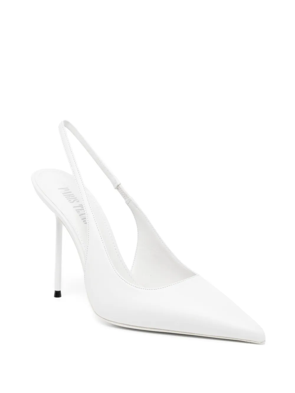 Paris Texas 100mm Lidia pumps White