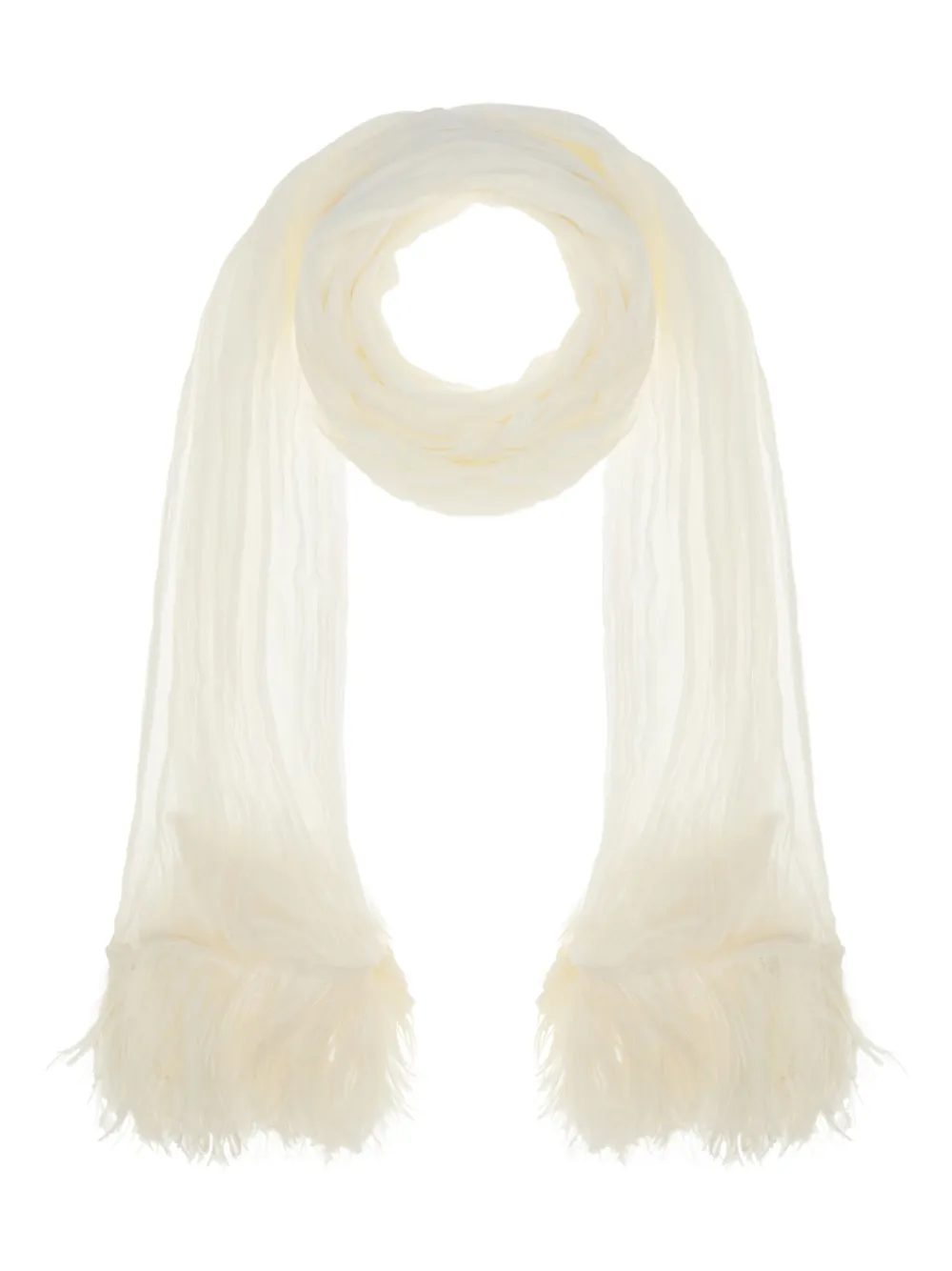 Antonelli Silk Scarf In Neutrals