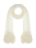 Antonelli silk scarf - Neutrals