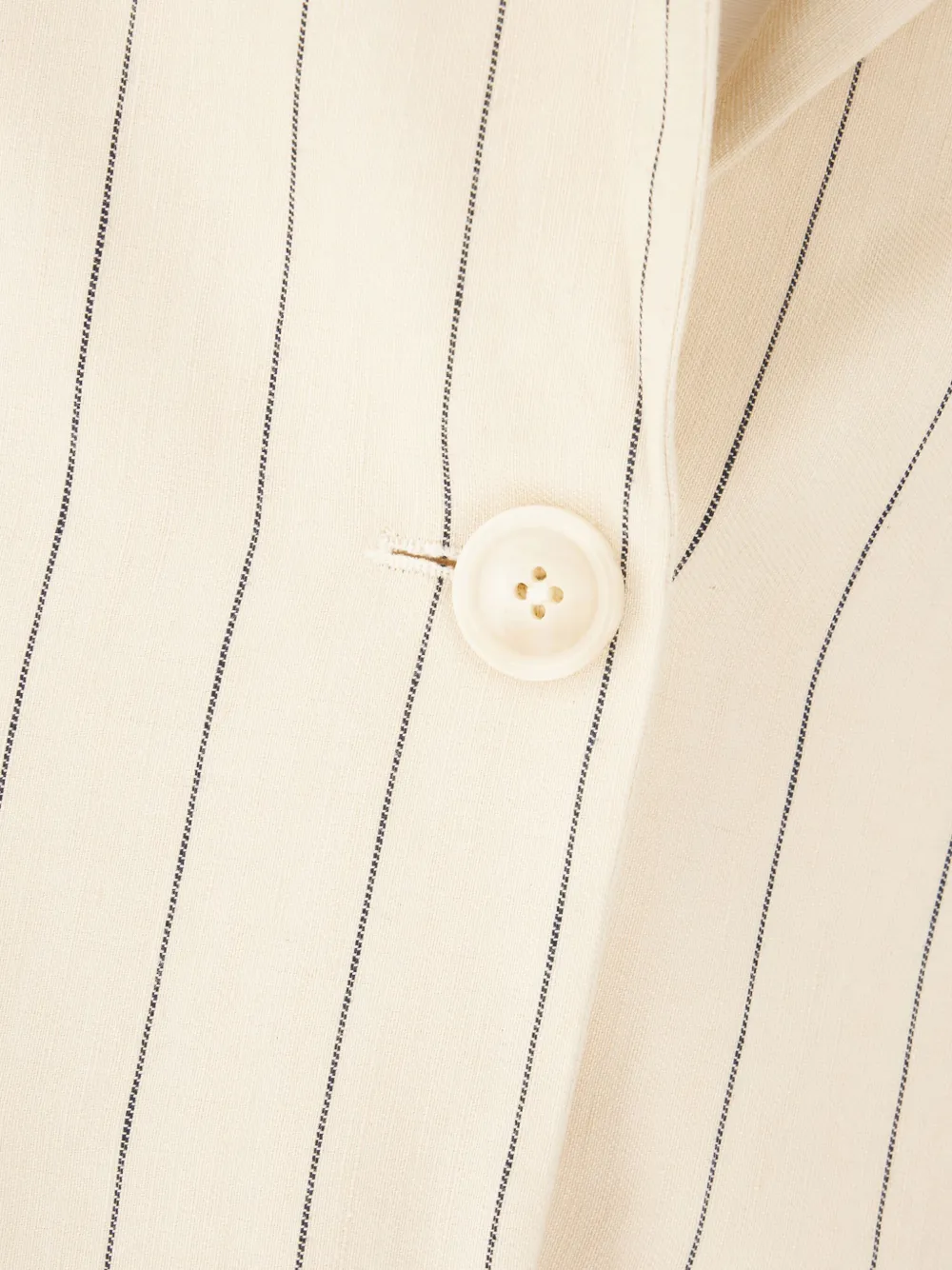 Shop Pt Torino Pinstriped Blazer In Neutrals