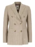PT Torino pinstripe double-breasted blazer - Neutrals