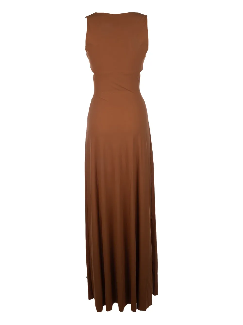 CHIARA BONI La Petite Robe Jumpsuit met gedrapeerd detail Oranje