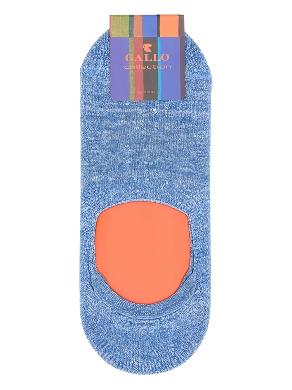 Gallo speckled liner socks - ブルー Gallo speckled liner socks - ブルー