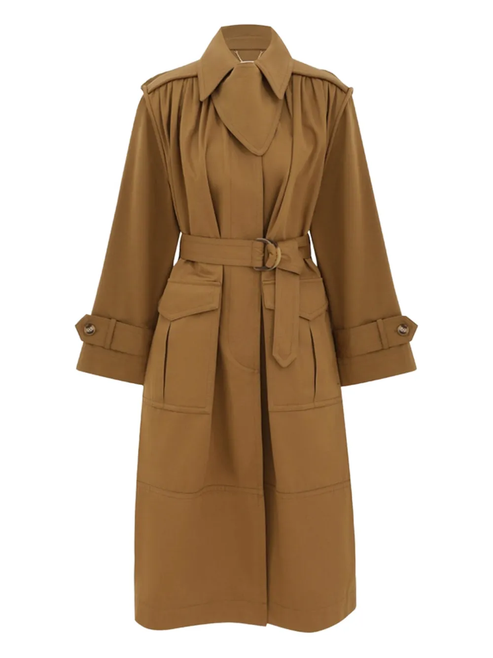 ZIMMERMANN Trenchcoat met ceintuur Bruin