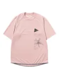 and Wander graphic-print T-shirt - Pink