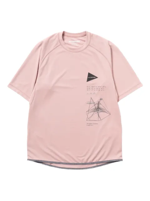 and Wander graphic-print T-shirt