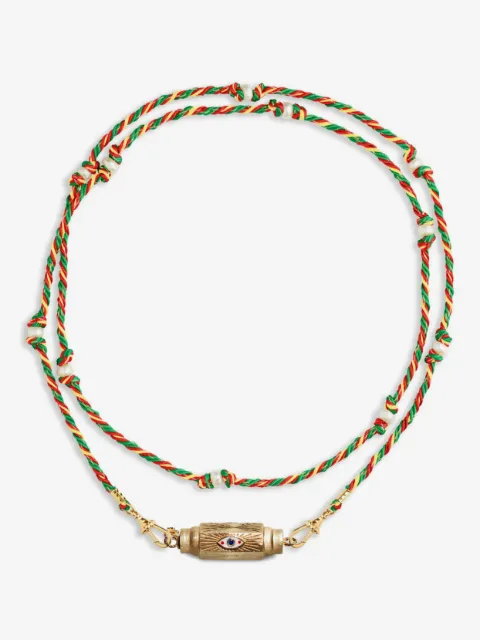 Marie Lichtenberg collar Mauli en oro de 14kt