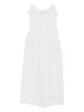 DÔEN Brigide midi dress - White