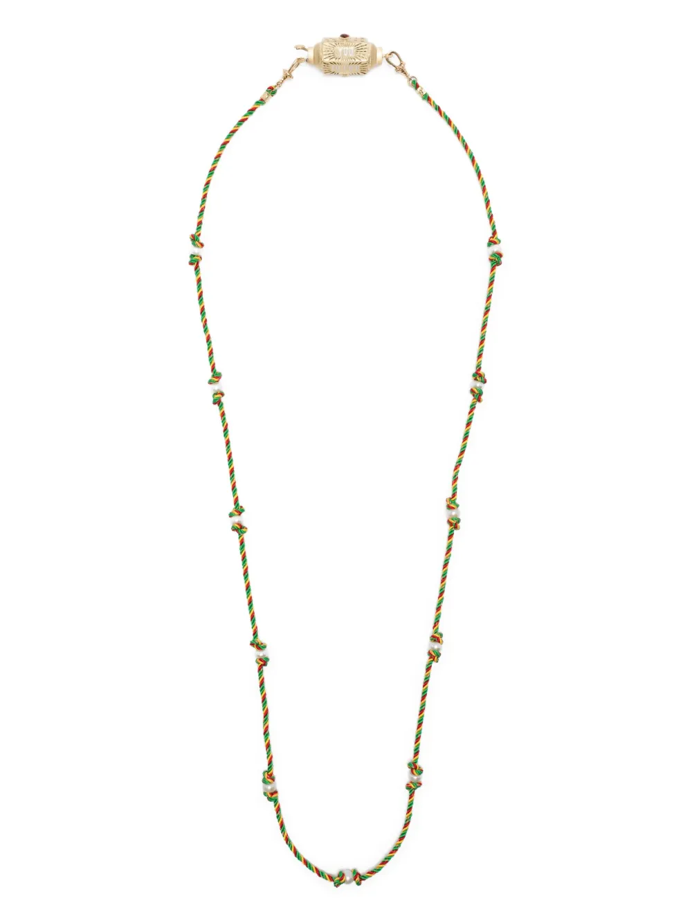 14K gold Mauli necklace