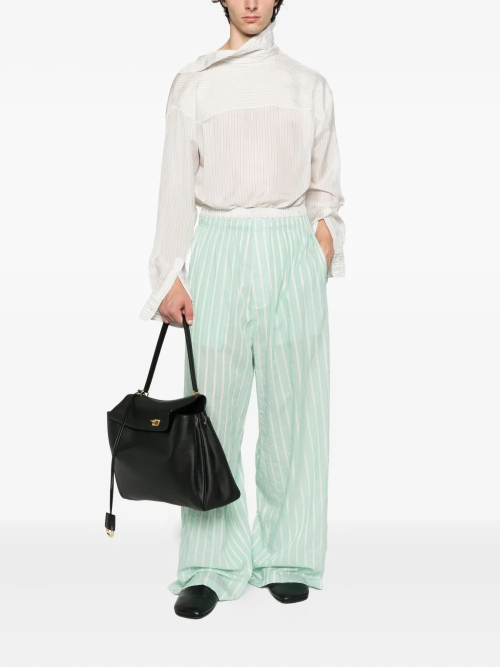 Balenciaga striped pyjama pants | Wide Leg Pants | Image 2