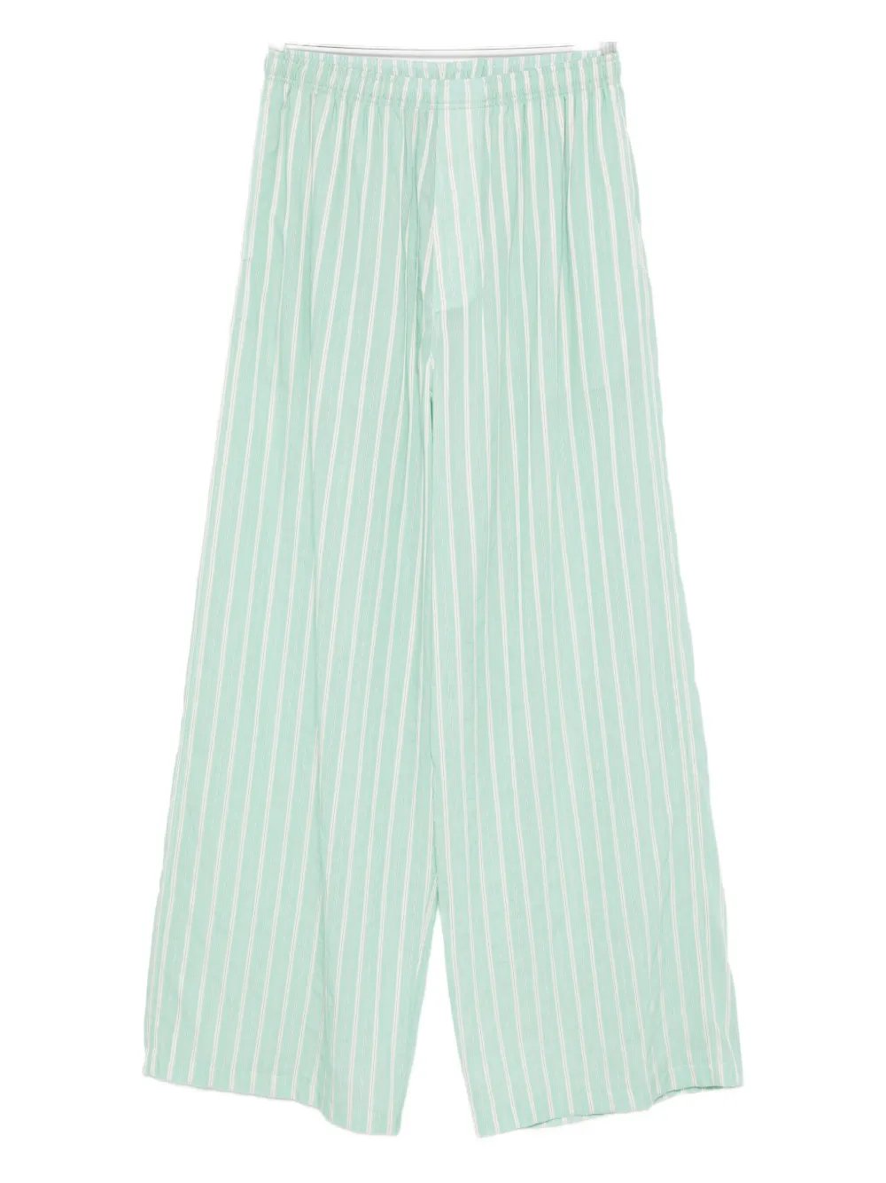 Balenciaga striped pyjama pants | Green | Image 1