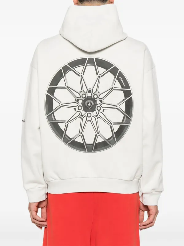 Balenciaga x Automobili Lamborghini graphic-print Hoodie