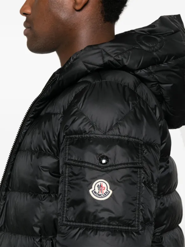 Moncler Najan Padded Jacket | Black | FARFETCH