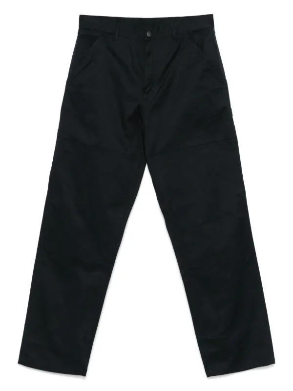 Moncler Gabardine Trousers in Blue