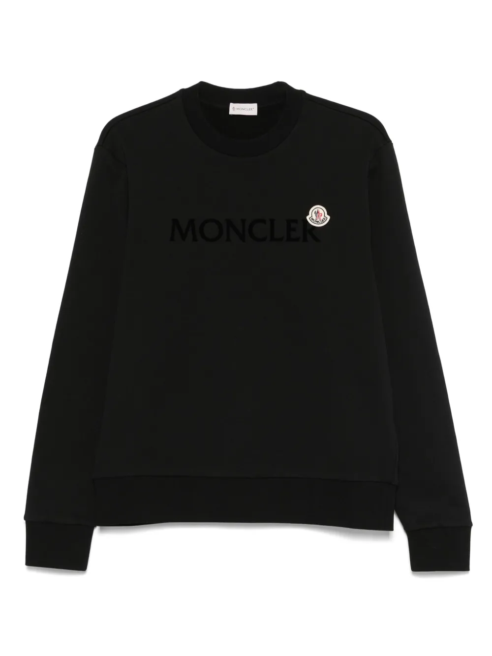 Moncler sudadera Double Logo | negro | Image 1