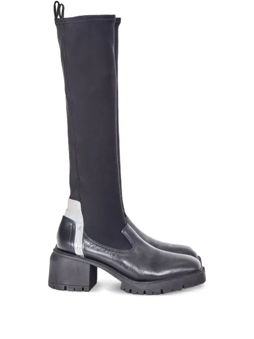 Gloria Coelho bottes en cuir - Noir - Gloria Coelho - Modalova