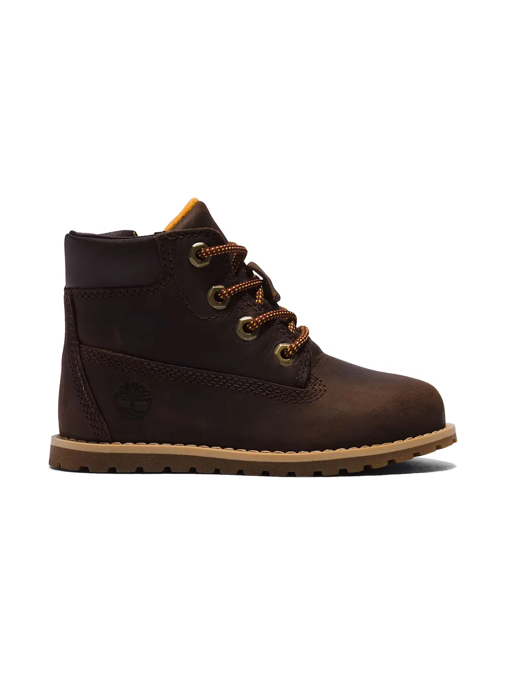 Timberland Kids leather ankle boots - Bruin