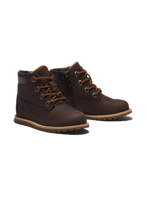 Timberland Kids leather ankle boots