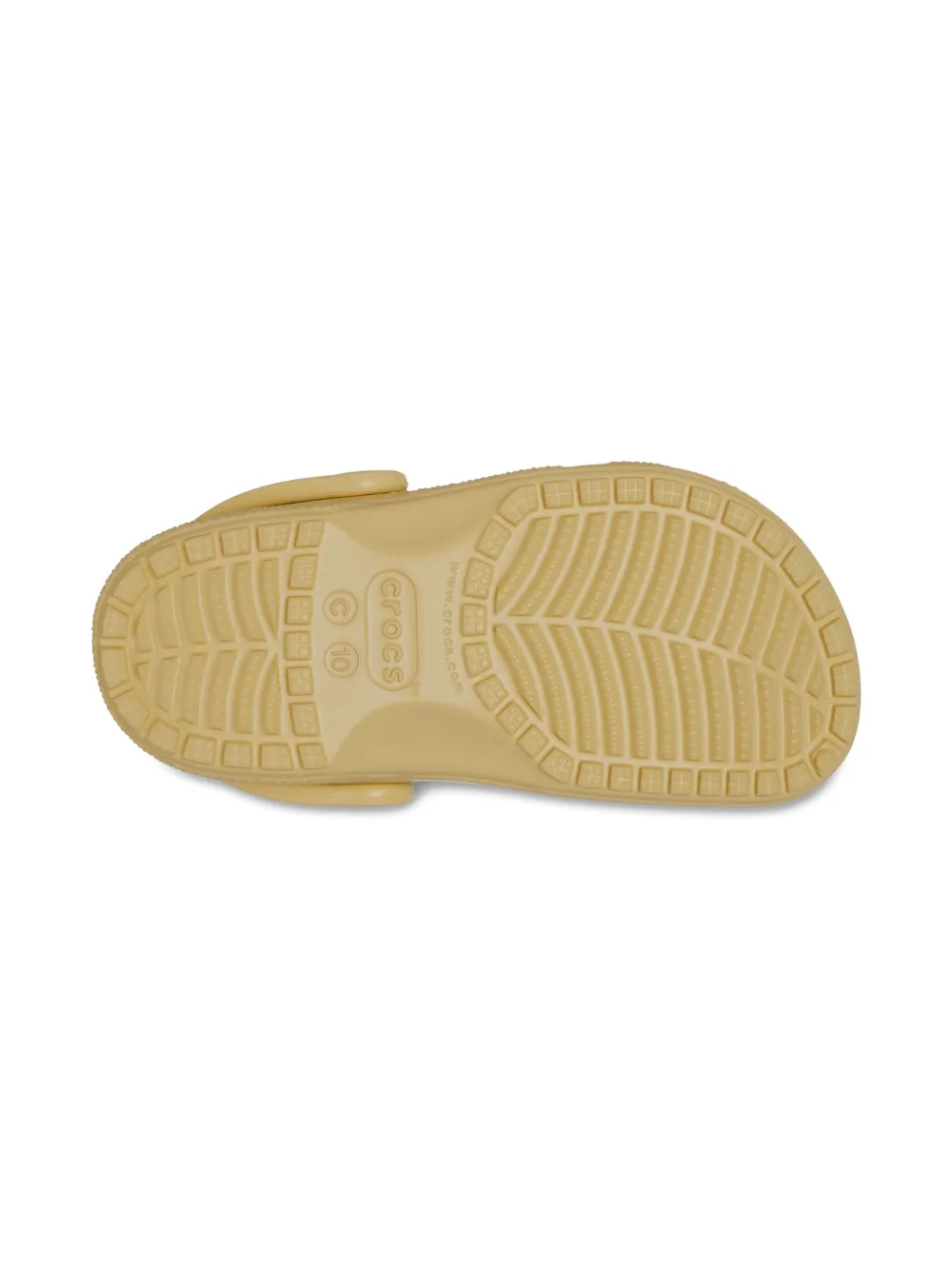 Crocs Kids Geperforeerde klompen Beige