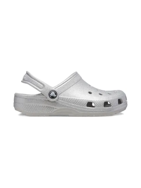 Crocs Kids glitter-detail clogs