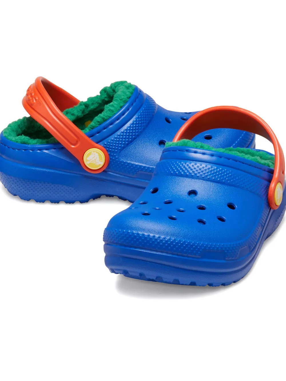 Crocs Kids fuzzy-lined clogs Zwart