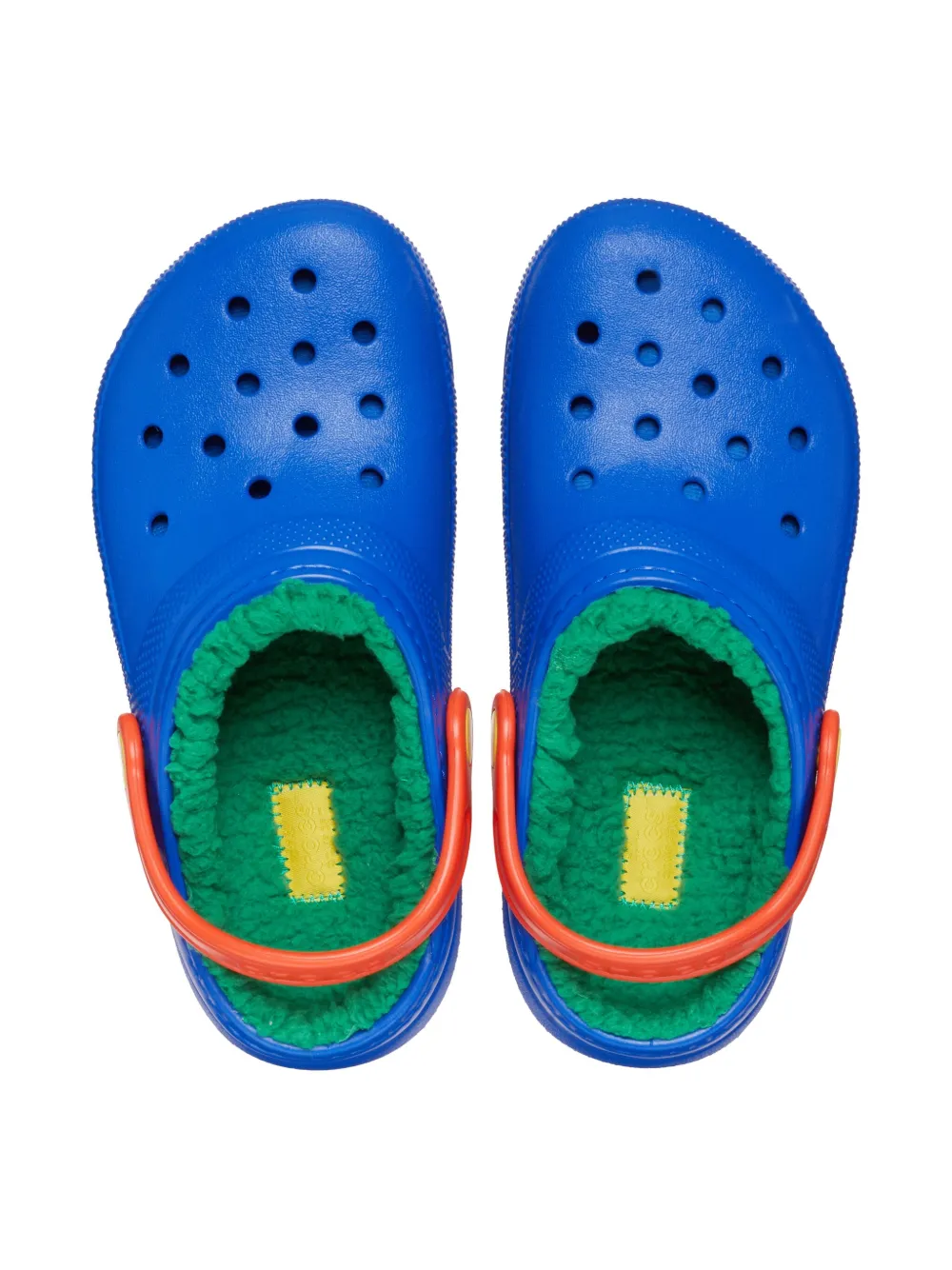 Crocs Kids fuzzy-lined clogs Zwart