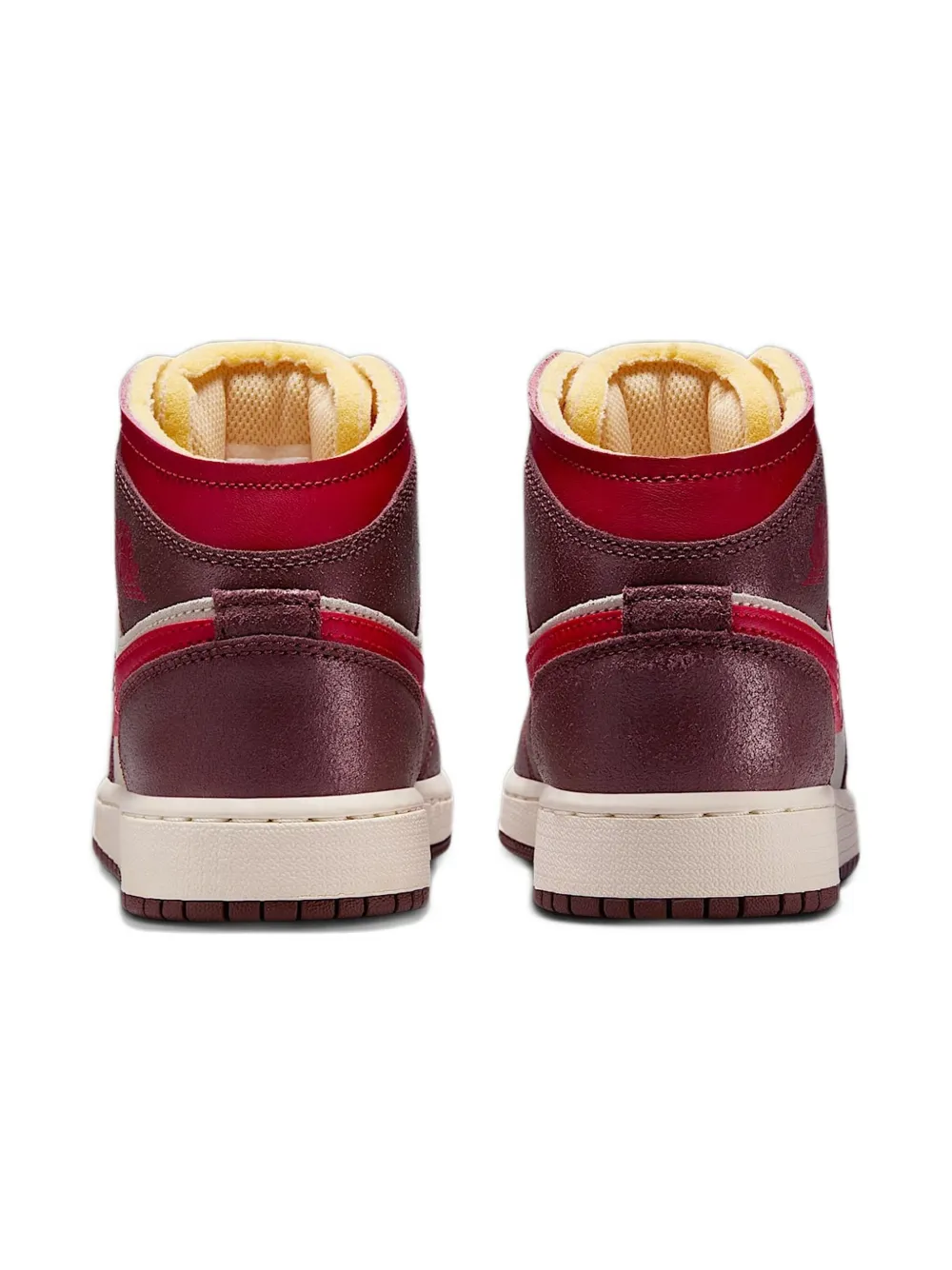 Jordan 1 Mid Se Gs "bread, Butter & Sole" Trainers In Red