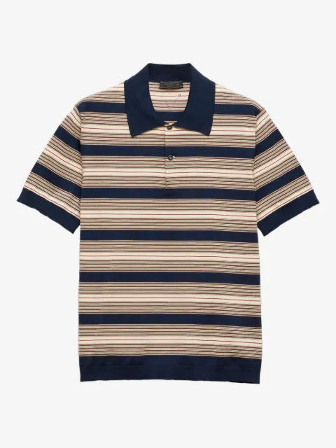 Prada Gestreiftes Poloshirt