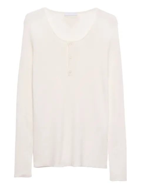 Prada round-neck cashmere jumper 