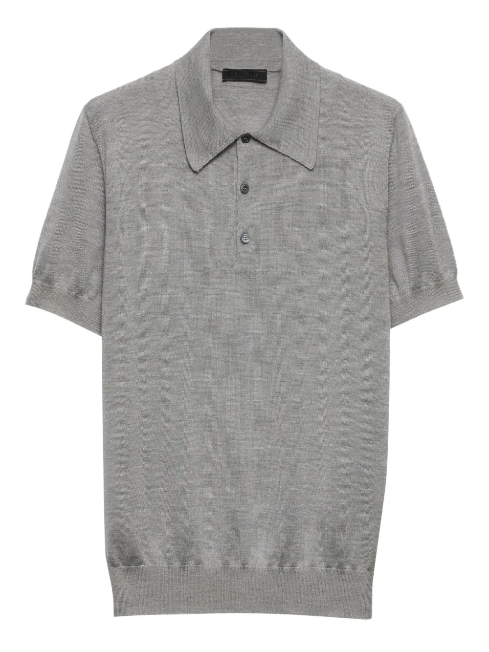 Prada Kasjmier poloshirt Grijs