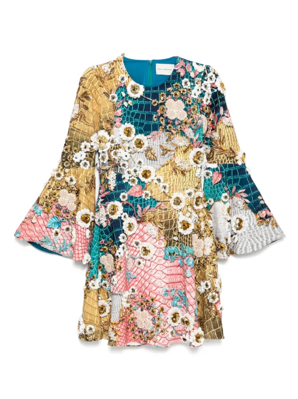 Mary Katrantzou Beam Dress in Green