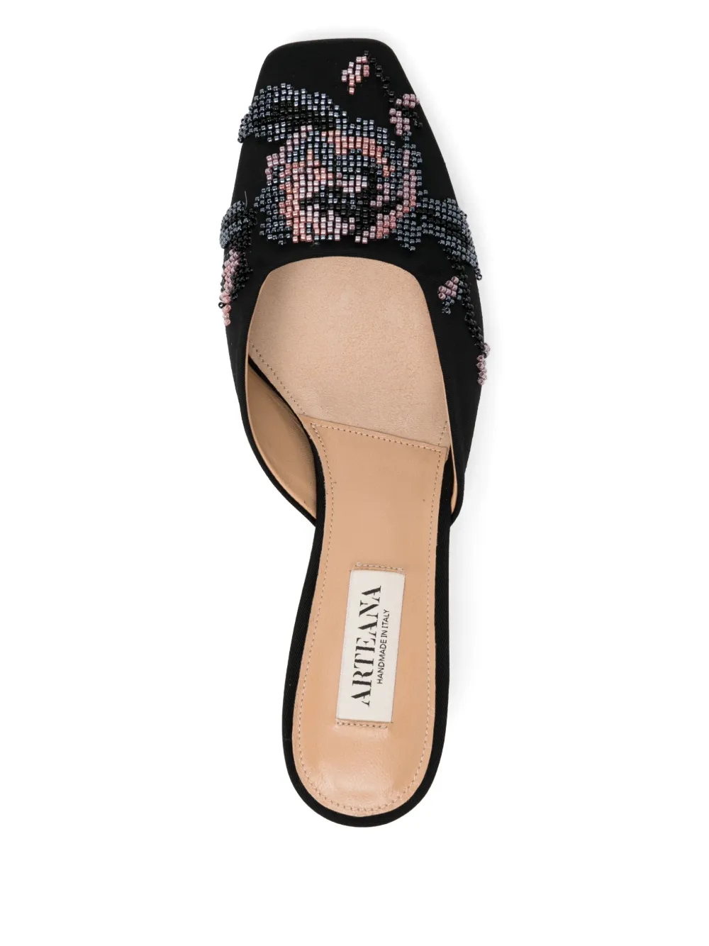 Arteana 50mm Marta mules Black