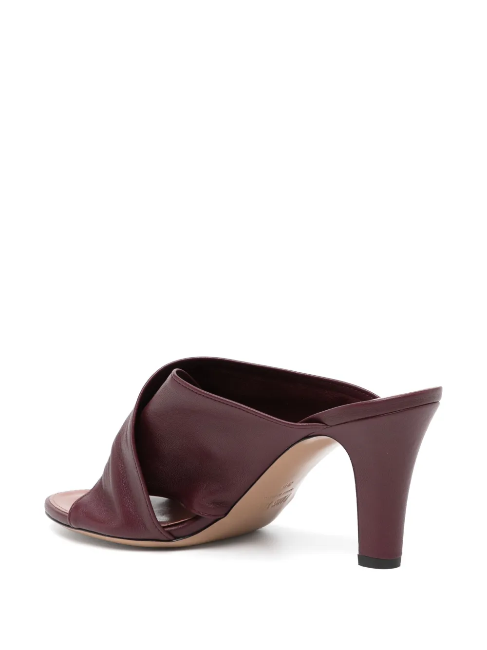 Paris Texas 90 mm leren sandalen Rood