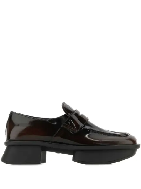 Prada lakerede læderloafers