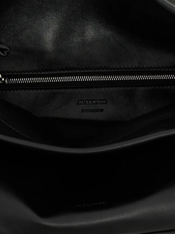 【Jil Sander】Small Roll Up Crossbody Bag Black Rollup Small Woman | Jil Sander Official Online Store