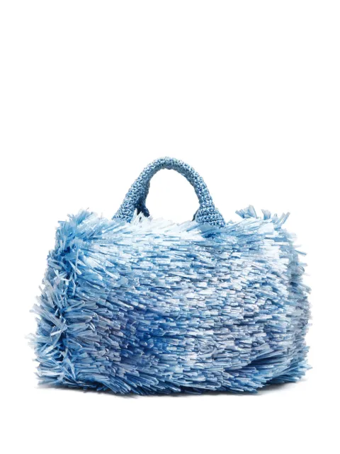 Prada Pre-Owned 2000-2020 Raffia Grass tote bag