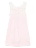 SHUSHU/TONG patchwork sling dress - Pink