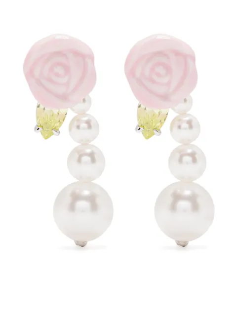 SHUSHU/TONG x YVMIN pearl earrings