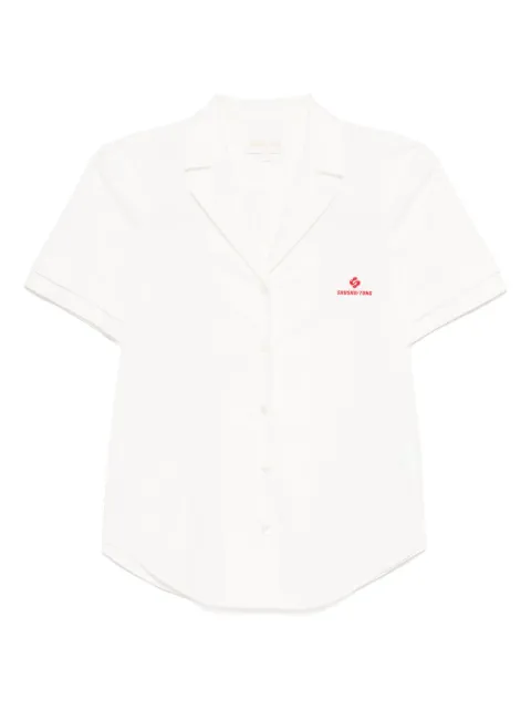 SHUSHU/TONG logo-embroidered shirt