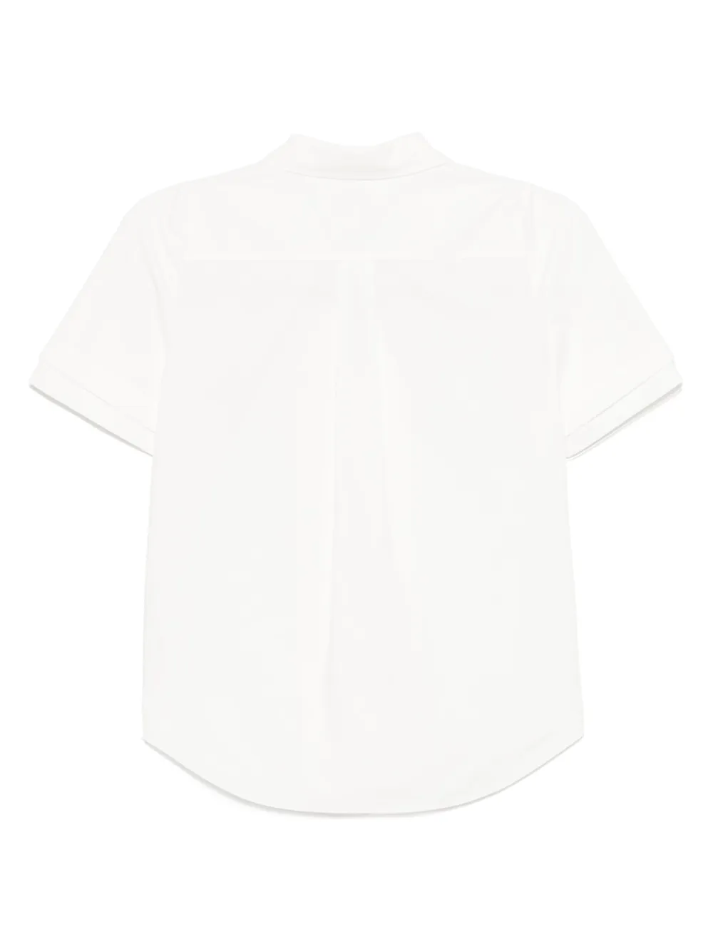 SHUSHU/TONG logo-embroidered shirt - Wit