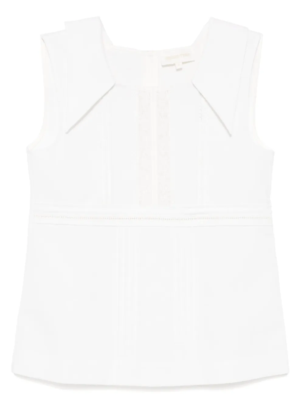 square-neck top