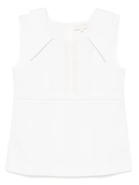 SHUSHU/TONG square-neck top