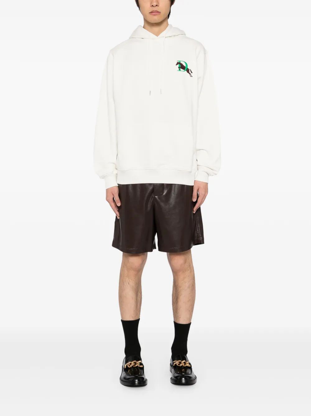 Drôle De Monsieur Le hoodie Beige