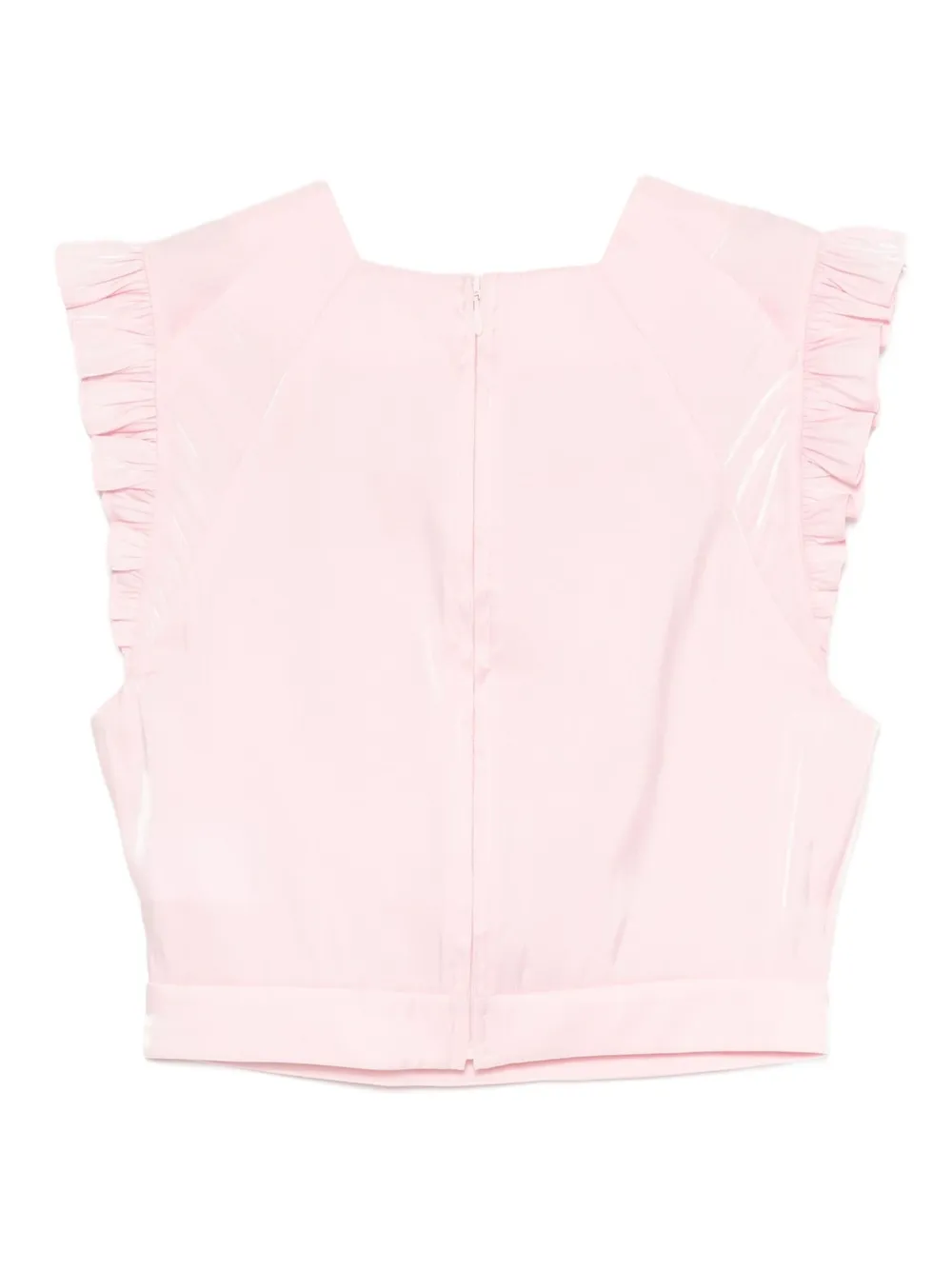 SHUSHU TONG Geplooide spencer Roze