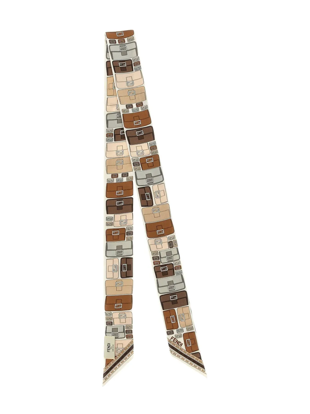 Wrappy silk scarf