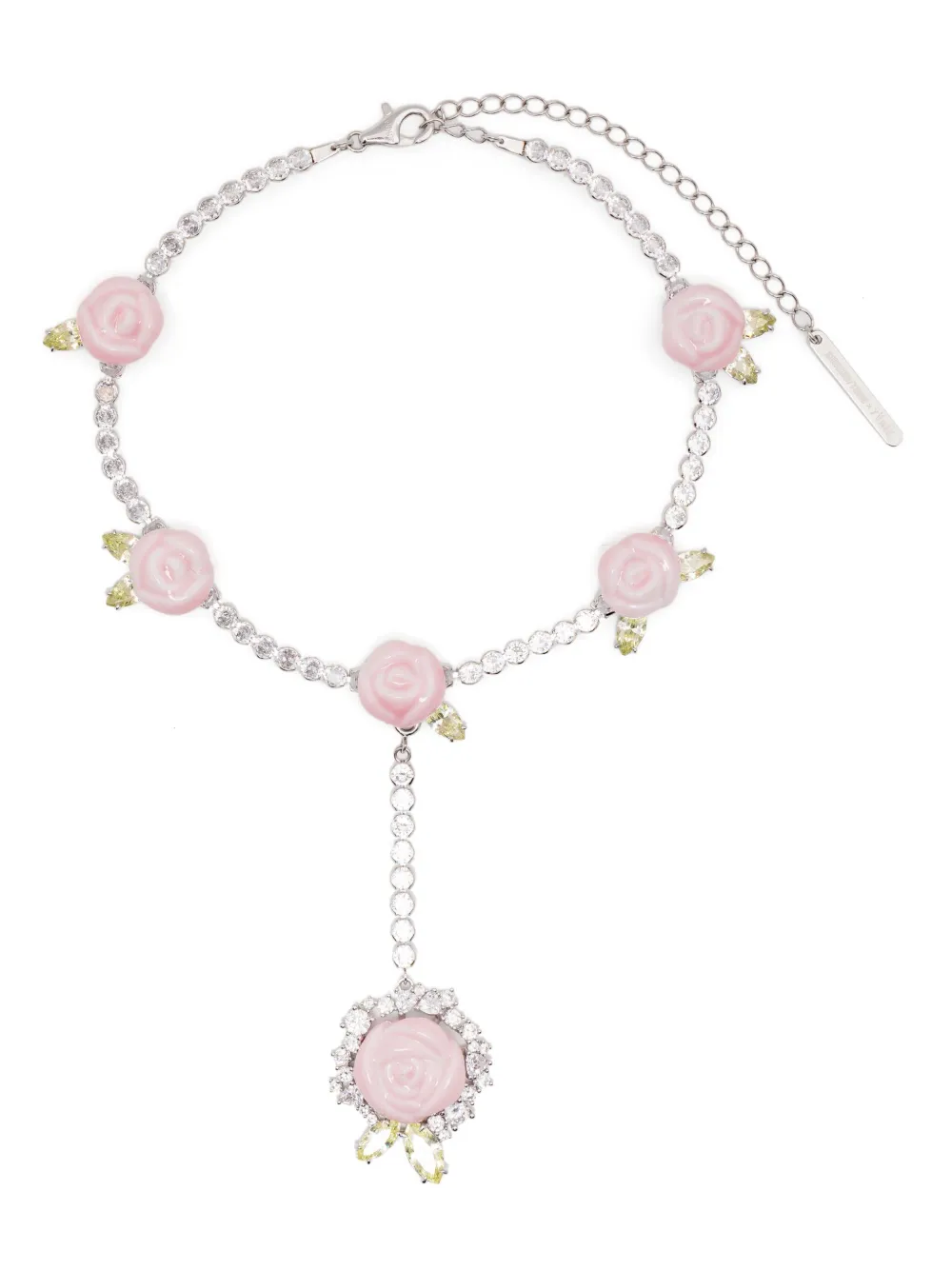 SHUSHU/TONG rose necklace - ピンク SHUSHU/TONG rose necklace - ピンク
