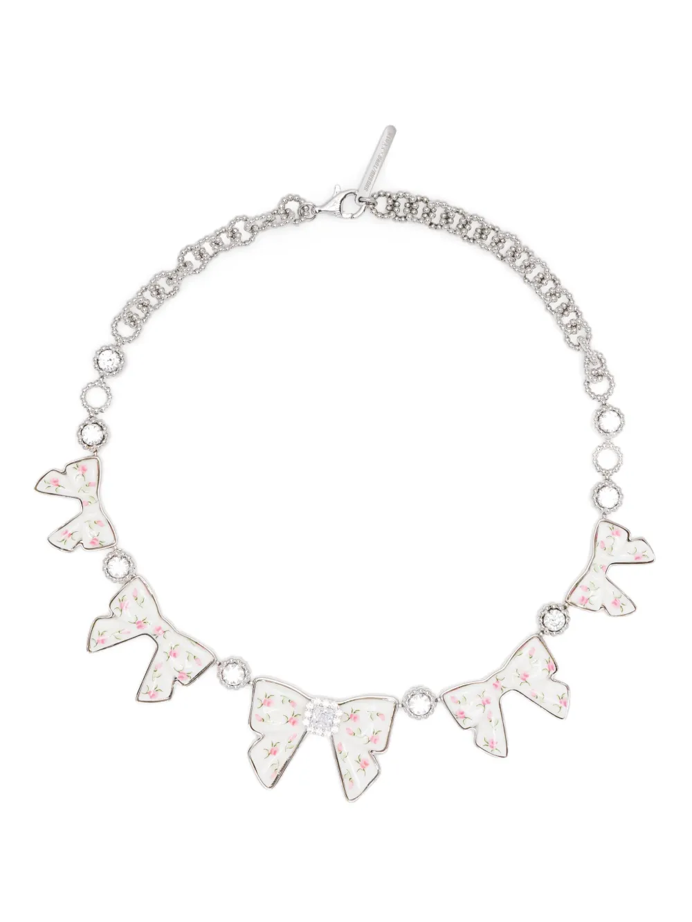 x YVMIN bow necklace