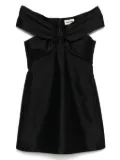 SHUSHU/TONG bow mini dress - Black