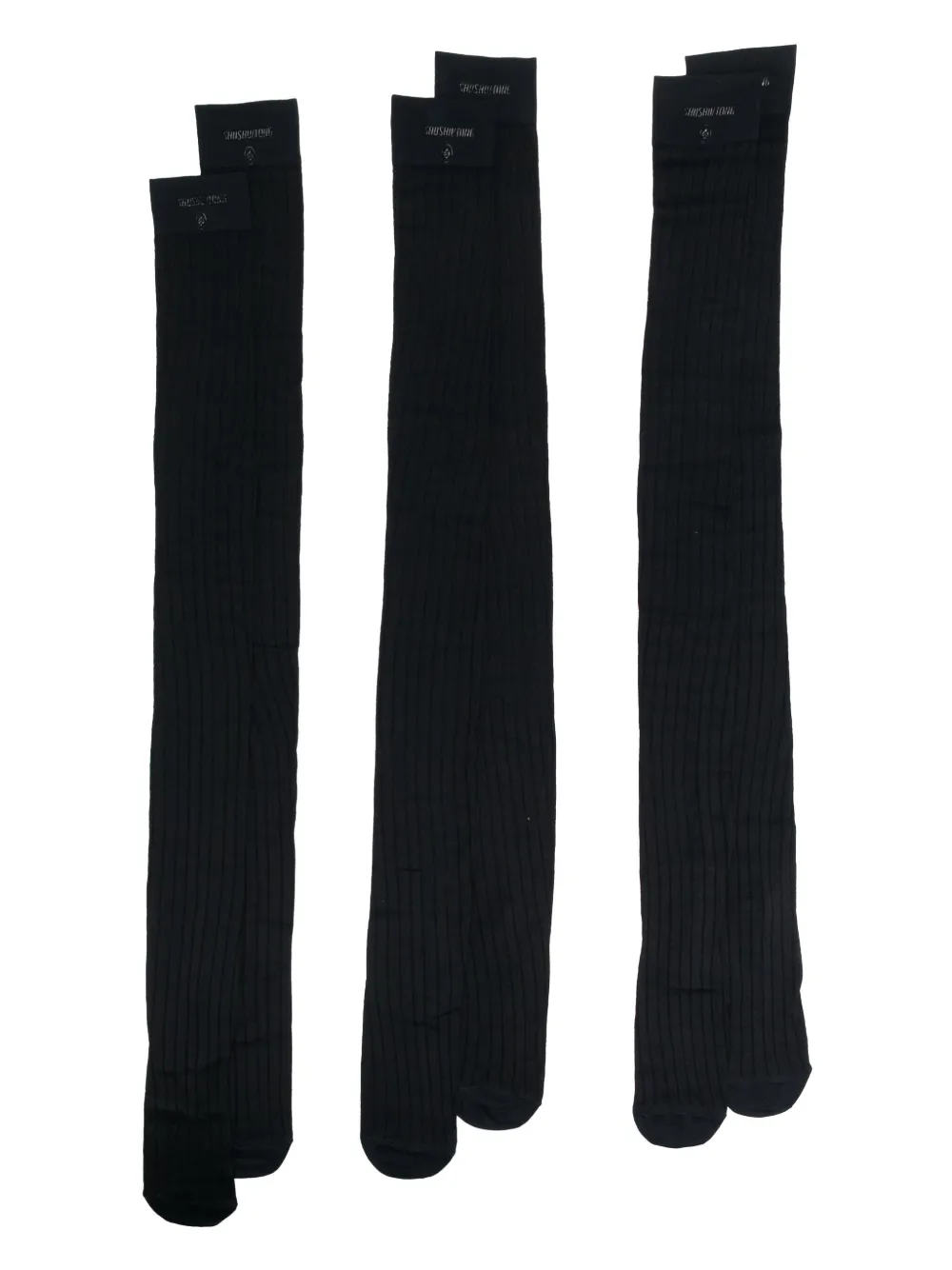 logo-print socks (set of 3)