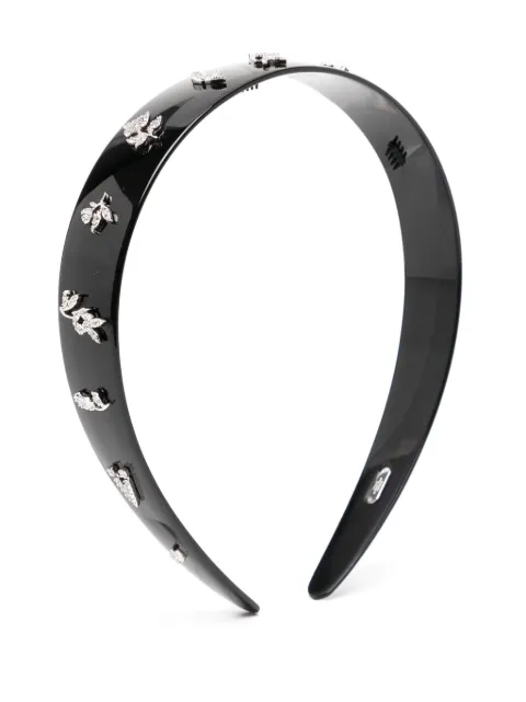 SHUSHU/TONG crystal-embellished headband